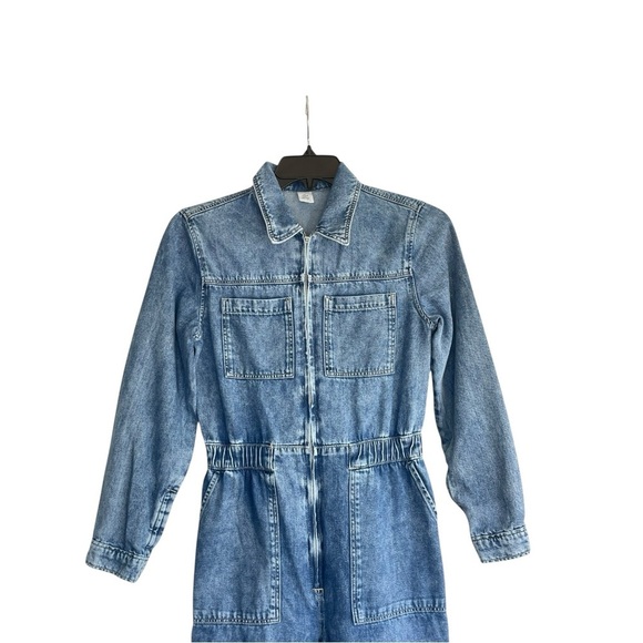 H&M denim jumpsuit size 4 - Picture 4 of 16
